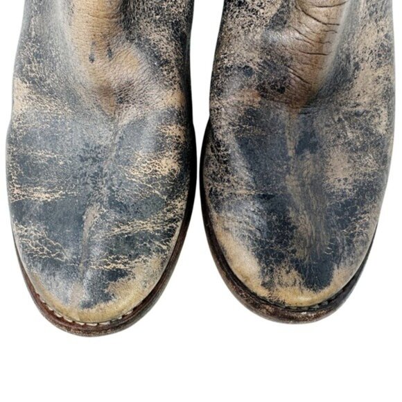 Bed Stu Sandover Mid Boots Women's 8.5 Rustic Antique Distressed Rugged Leather - Picture 7 of 14